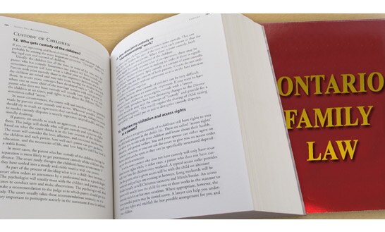 Ontario Family Law books
